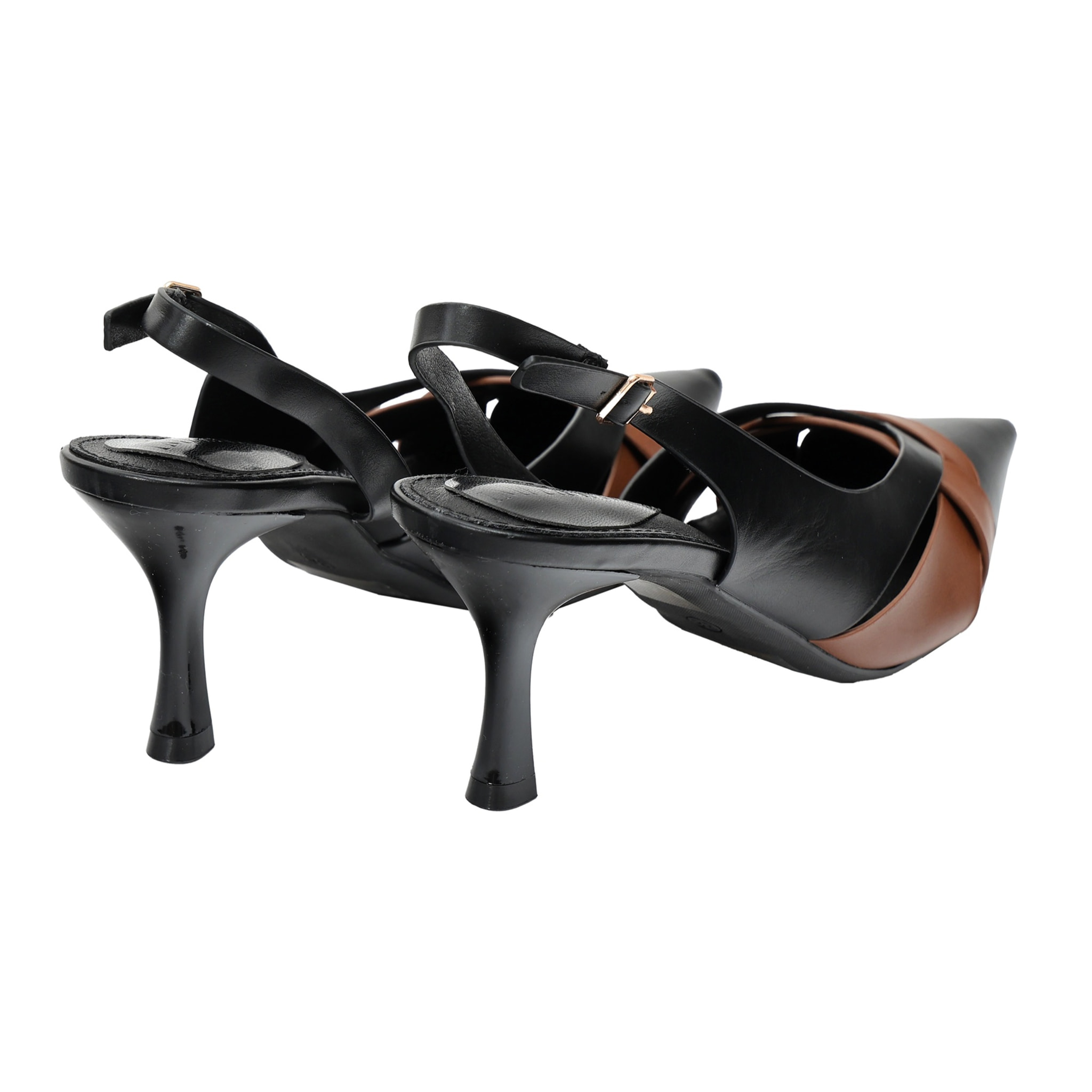 Decolletè con cinturini regolabile - tacco 8,5 cm