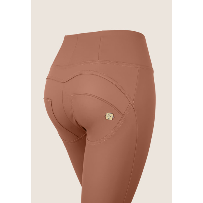 Pantaloni push up WR.UP® vita alta superskinny similpelle