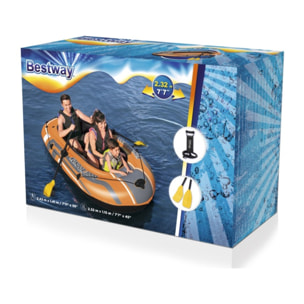 Bestway Bateau gonflable Kondor 3000 228 x 110 cm