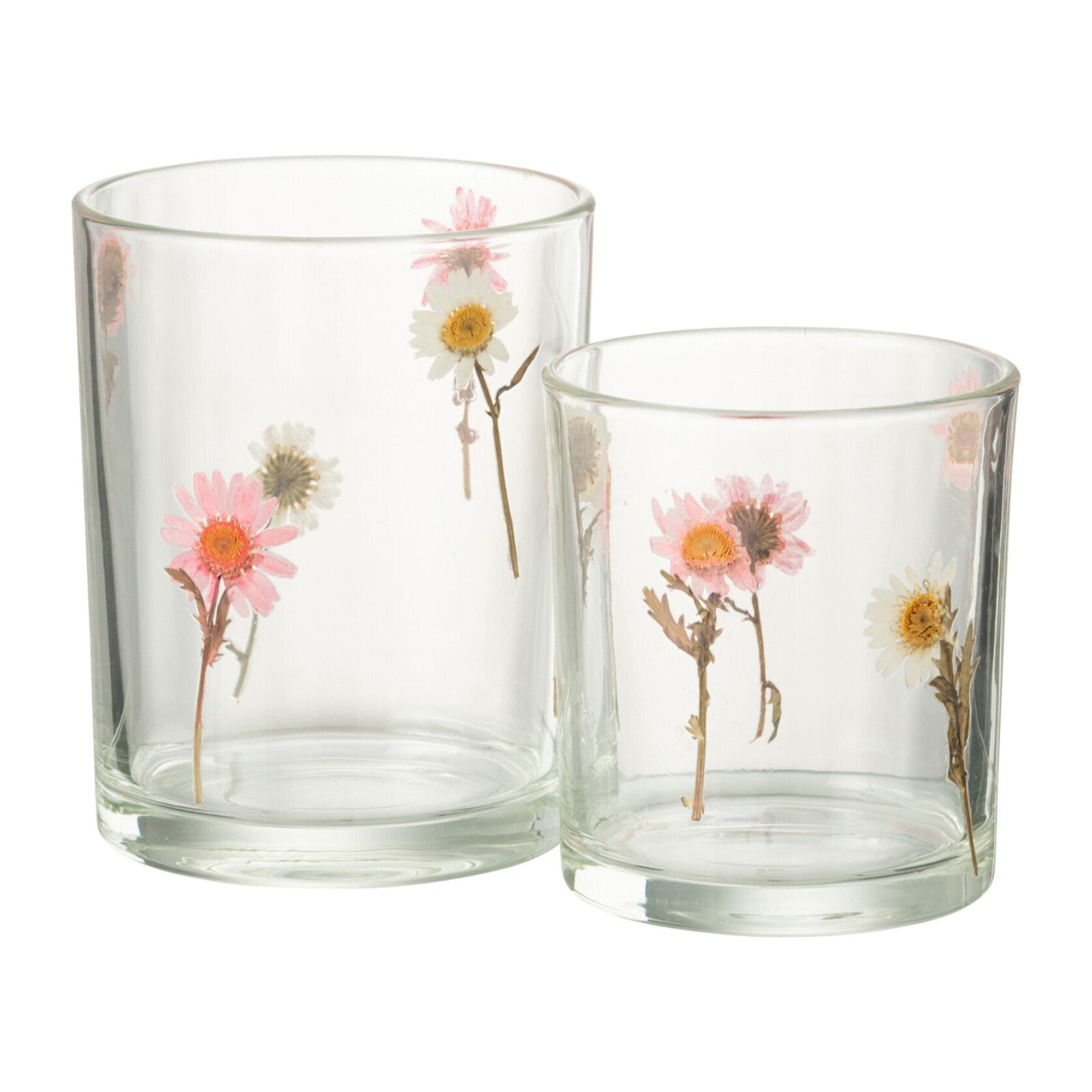 J-Line photophore Peggy - verre - transparent - large