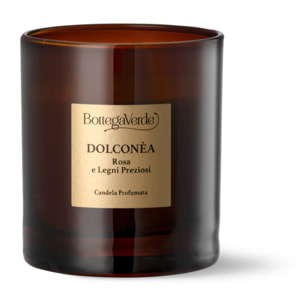 Dolconèa - ROSA E LEGNI PREZIOSI - Candela profumata