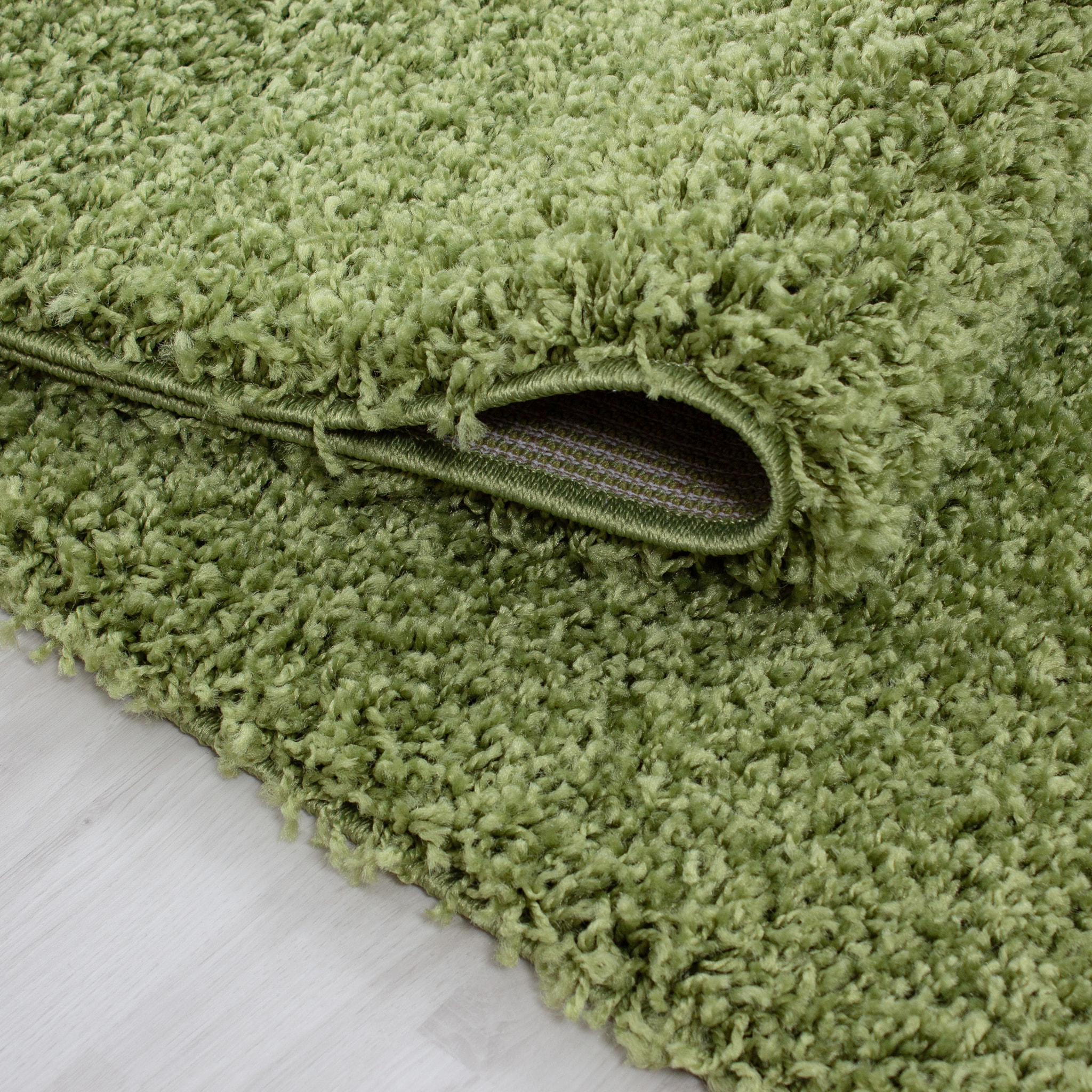 OTTAWA - Tapis shaggy uni Vert