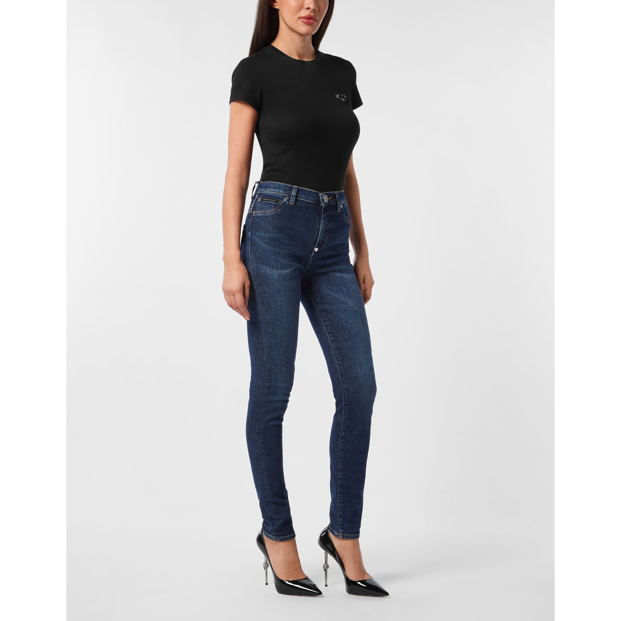 PHILIPP PLEIN High Waist Jegging