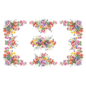 Tovaglia Copritavolo Cucina In Stampa Digitale Disegno Estate GI