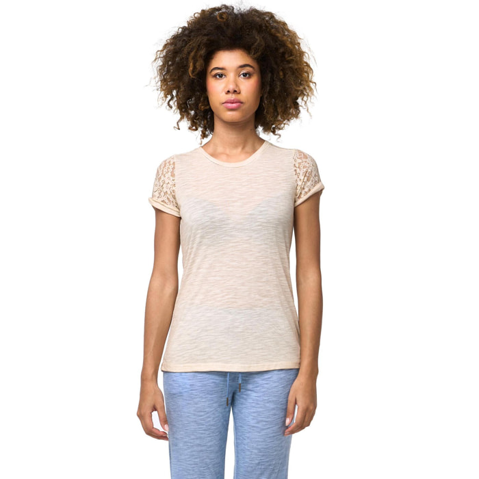 T-shirt a maniche corte da donna Leone Lace