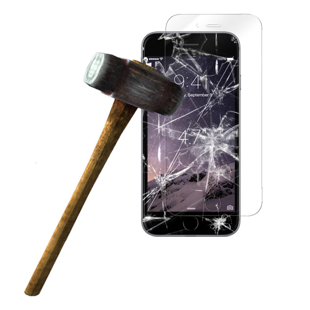 Protector de pantalla de cristal templado 2.5D para iPhone 6/6S