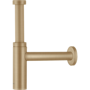 Siphon design Lavabo Flowstar S, Bronze brossé