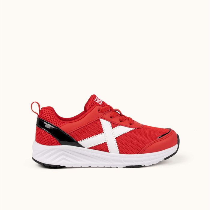 Zapatilla Deportiva Infantil con Cierre de Velcro y Tecnología X-Lite MUNICH FUN KID VCO 81