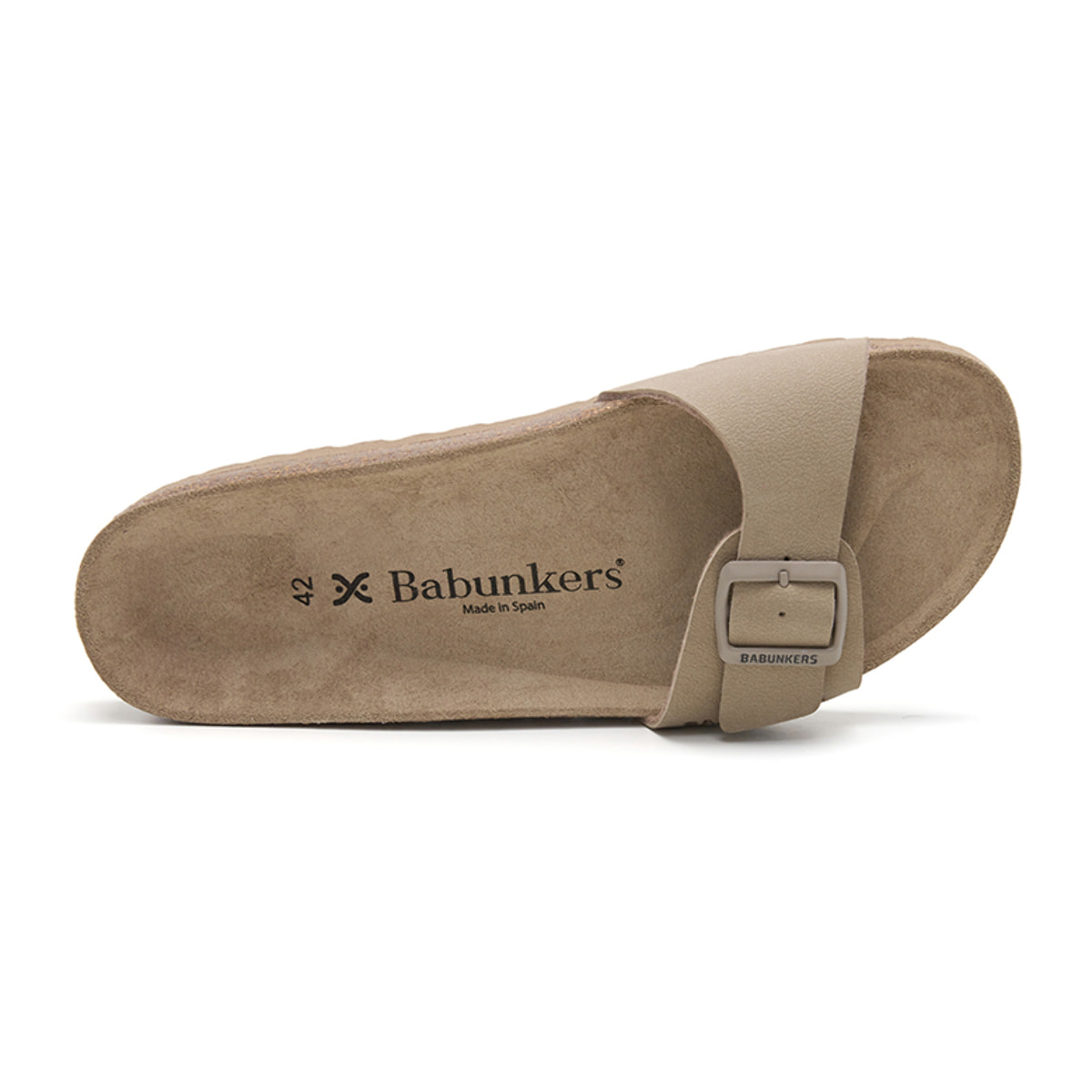 SANDALIA BABUNKERS MARRON