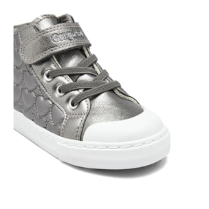 Zapatillas Altas De Niña Con Corazones