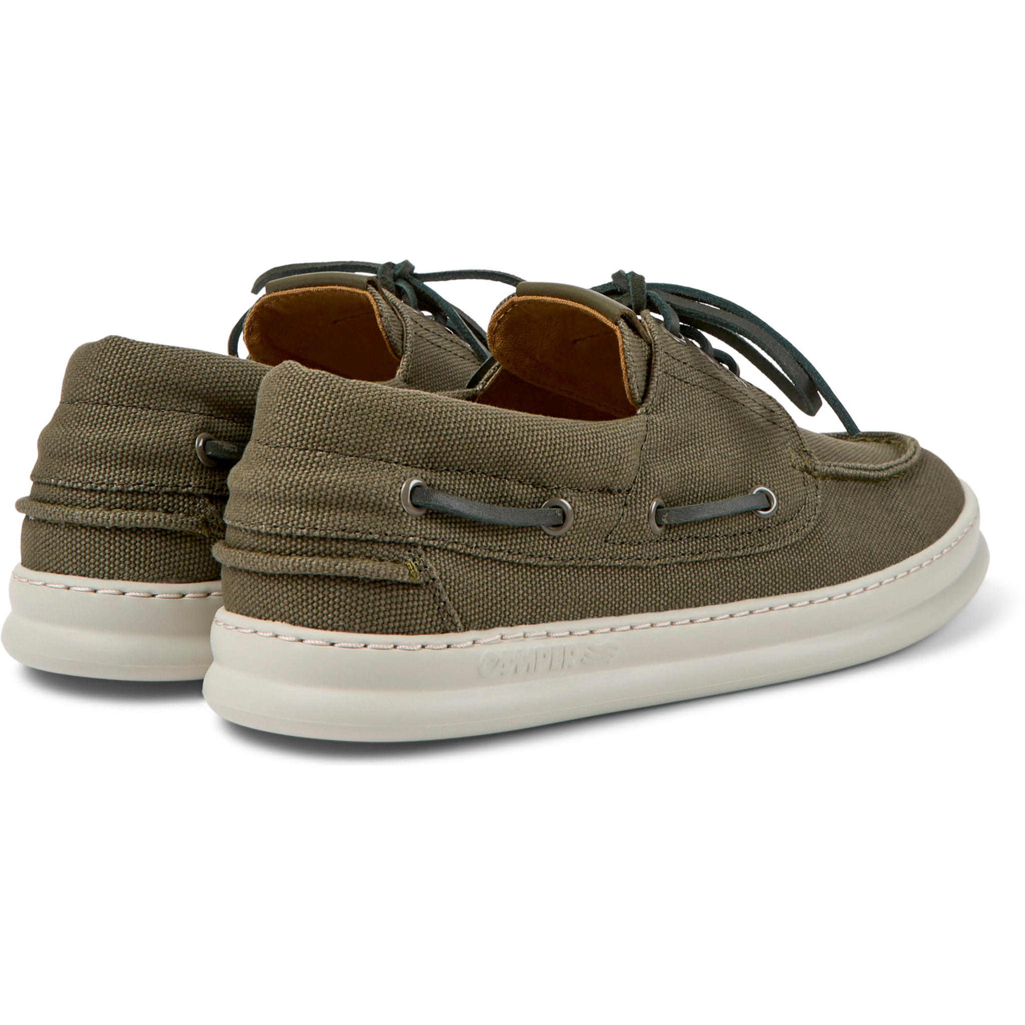 Zapatos de cordones - CAMPER Runner Four - Verde - Algodón