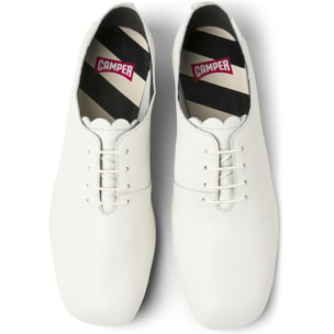 CAMPER Casi Myra - Derby Bianco Donna