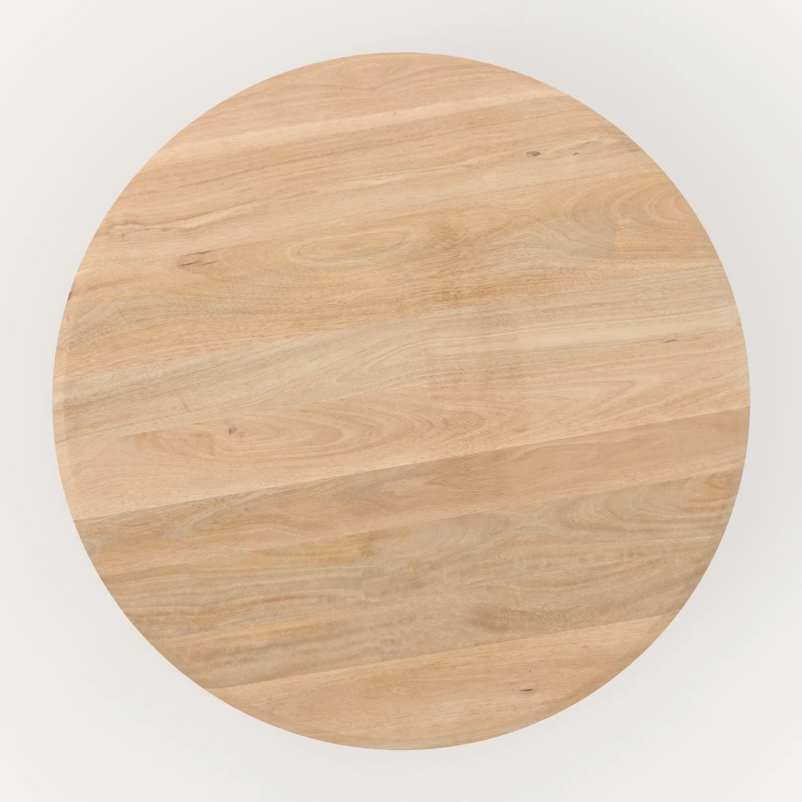 Table ronde en bois de manguier 4 personnes - Sacha