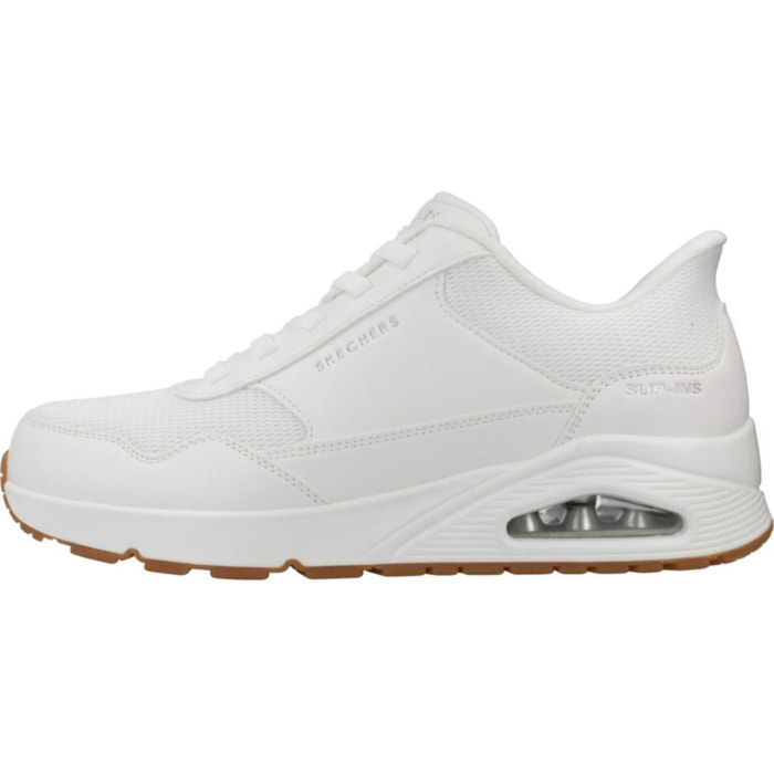 Sneakers De  Hombre Uno - Banksia Slip-ins Blanco