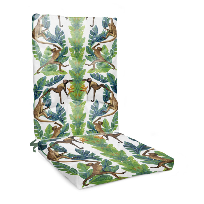 Cojin para silla de exterior 105x45cm - Tropical Jungle