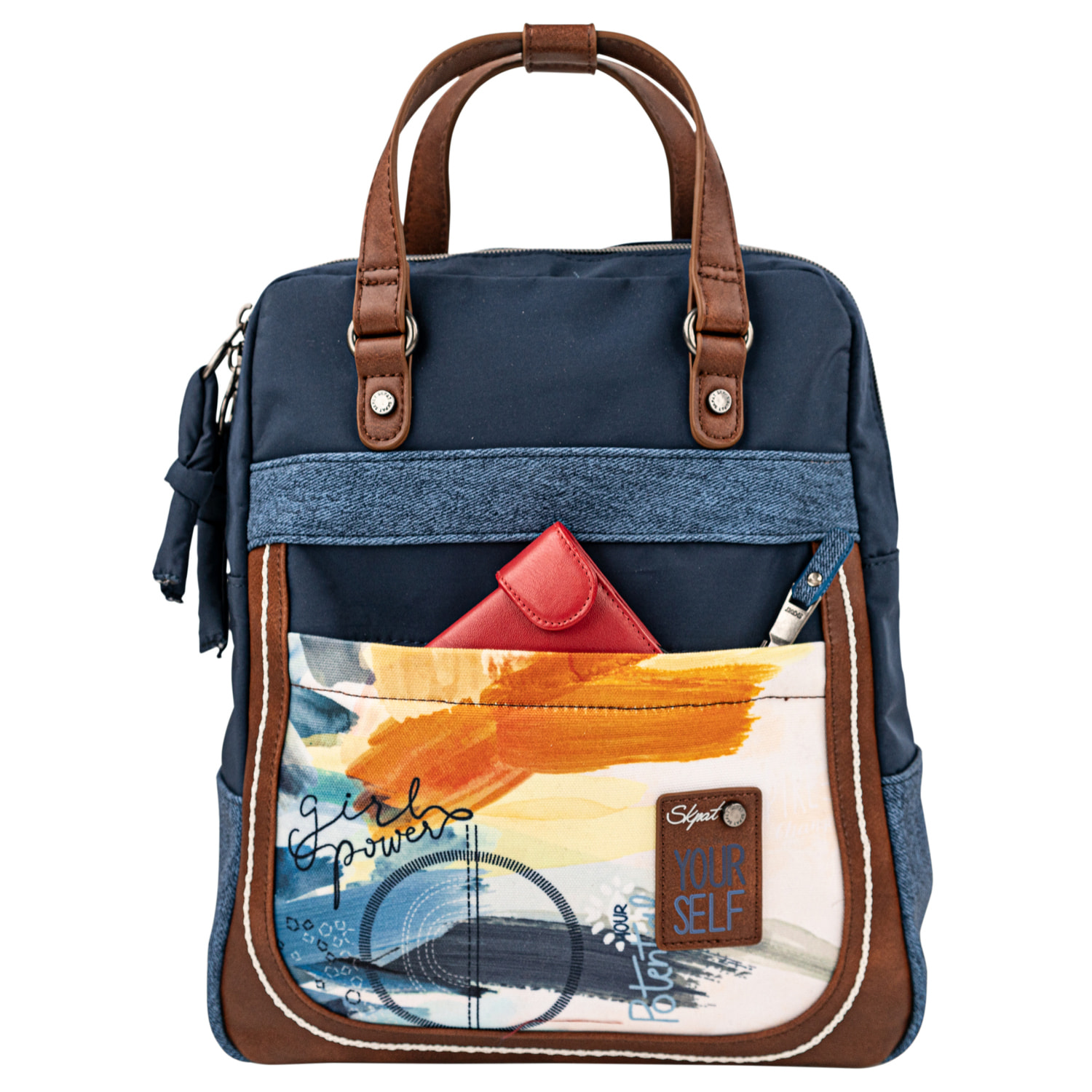 Bolso Mochila Mujer Skpat Sirmione Azul Marino