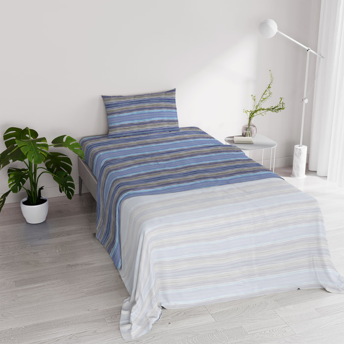 COMPLETO LETTO RIVER SINGOLO RIO BLUE