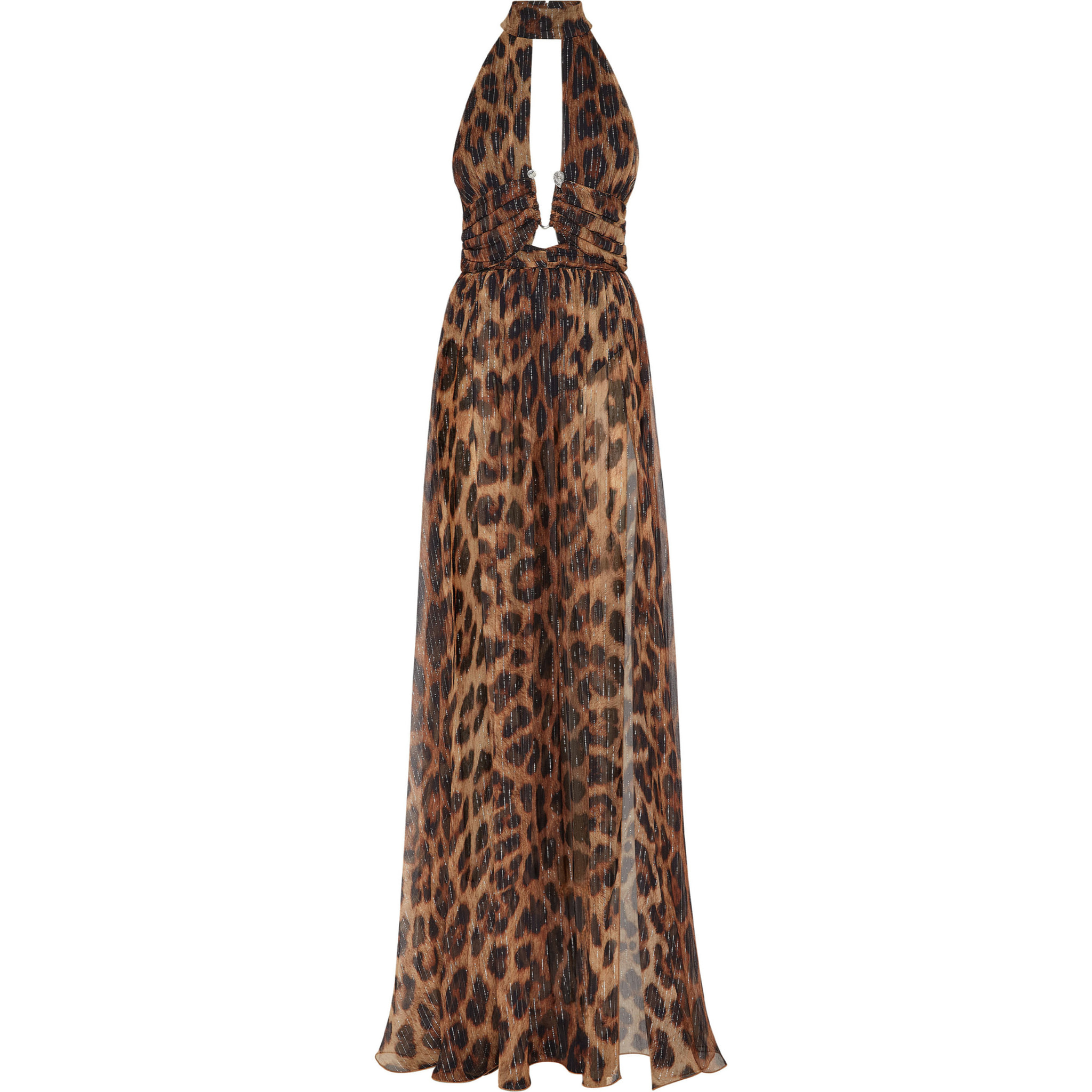 PHILIPP PLEIN Vestido largo LEOPARD