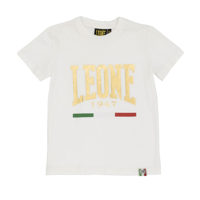 Camiseta Gold Boy Leone infantil manga corta