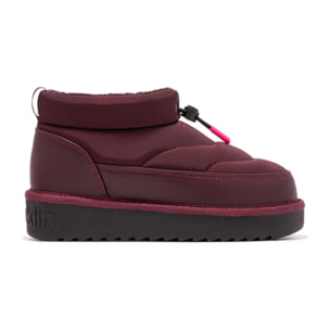 Botines de Mujer Acolchados con Forro Interior Nordic Low Bomb Rojo