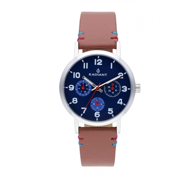 Reloj Radiant RA448710 Hombre Analogico Cuarzo con Correa de Cuero