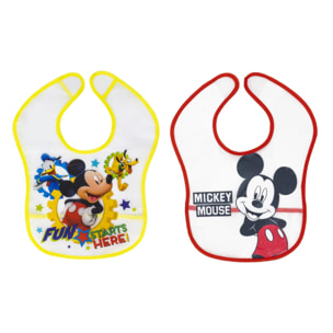 Pack 2 Baberos Disney Mickey Mouse
