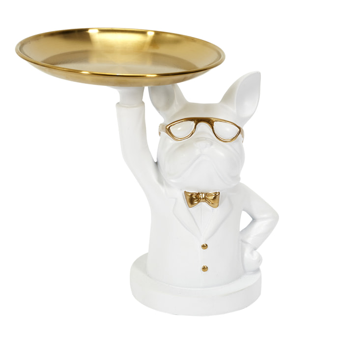 Statue Bulldog  Vide Poche  23cm