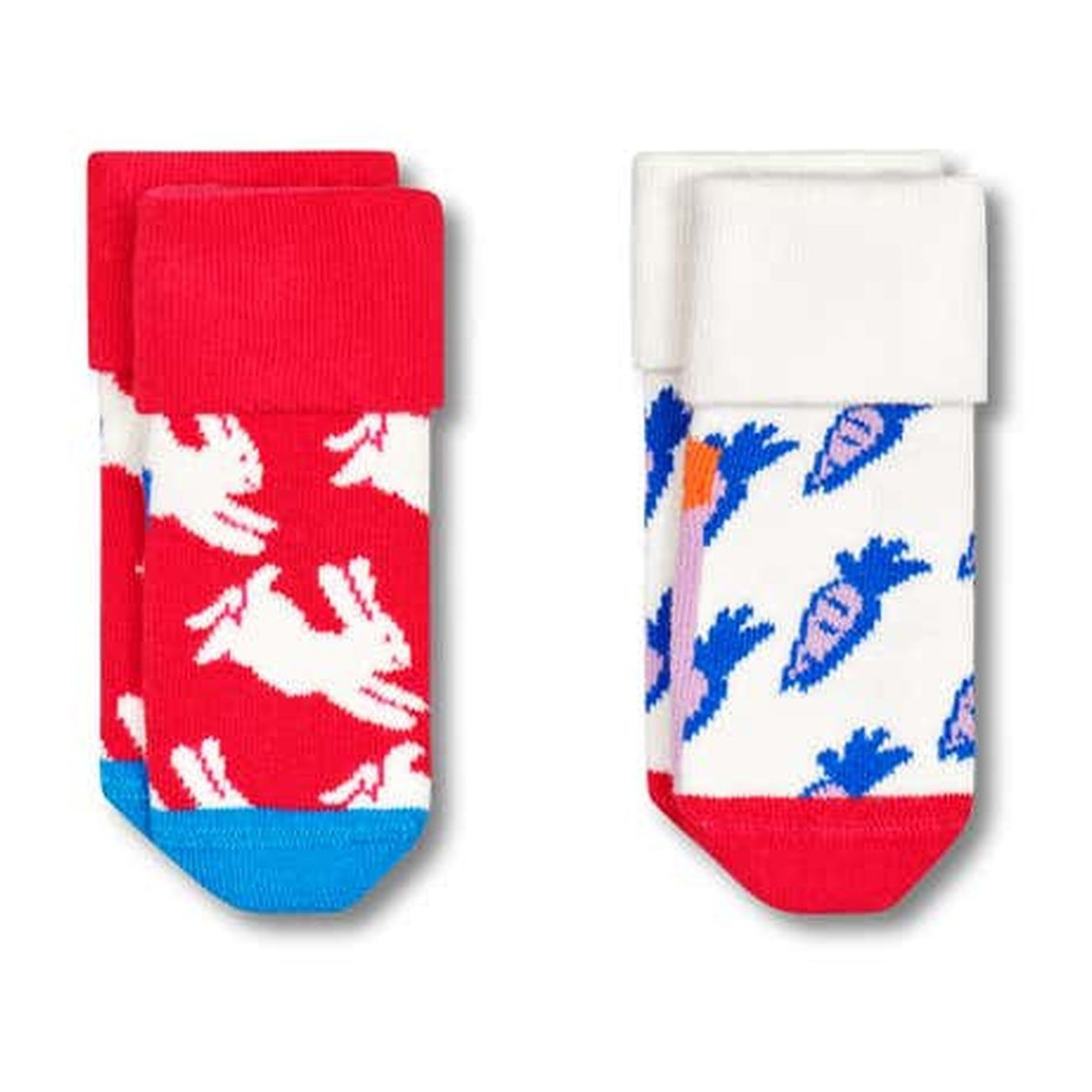 Calcetines 2-pack kids bunny & carrot terry
