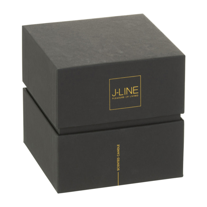 J-Line bougie parfumée Noa - Sandalwood - verre - rouge - small - 50H