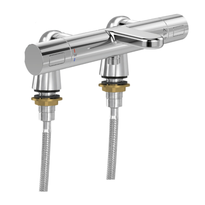 Mitigeur bain douche thermostatique Universal rond Chrome