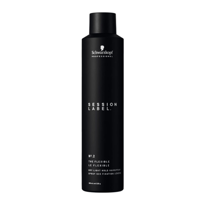 SCHWARZKOPF Session Label N° 2 The Flexible Dry Light Hold Hairspray 300ml