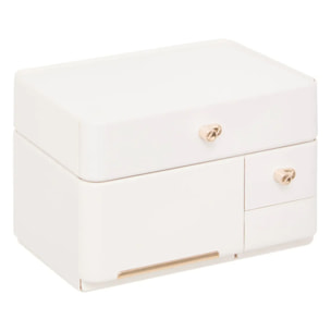 Organiseur Sara L23cm blanc