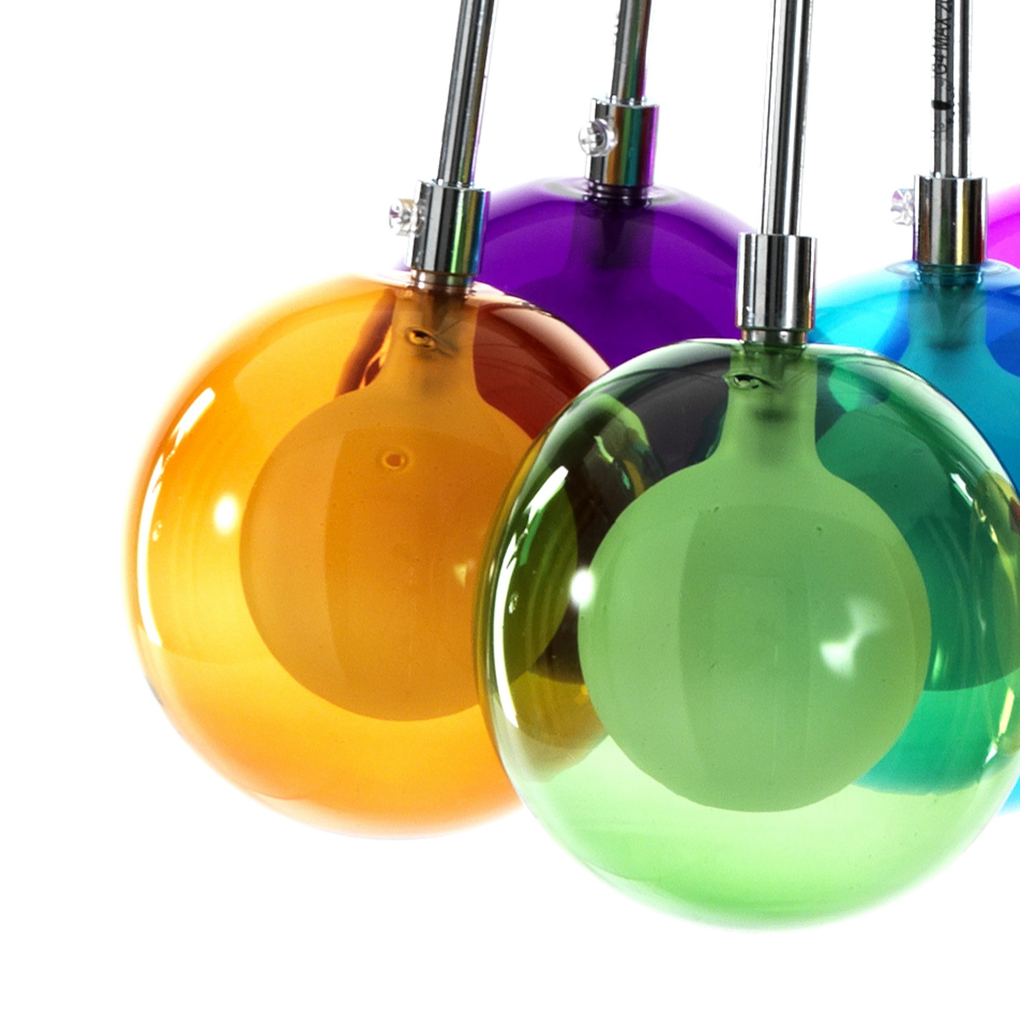 Oresteluchetta Lampadario 7 luci RAINBOW COLORS multicolore