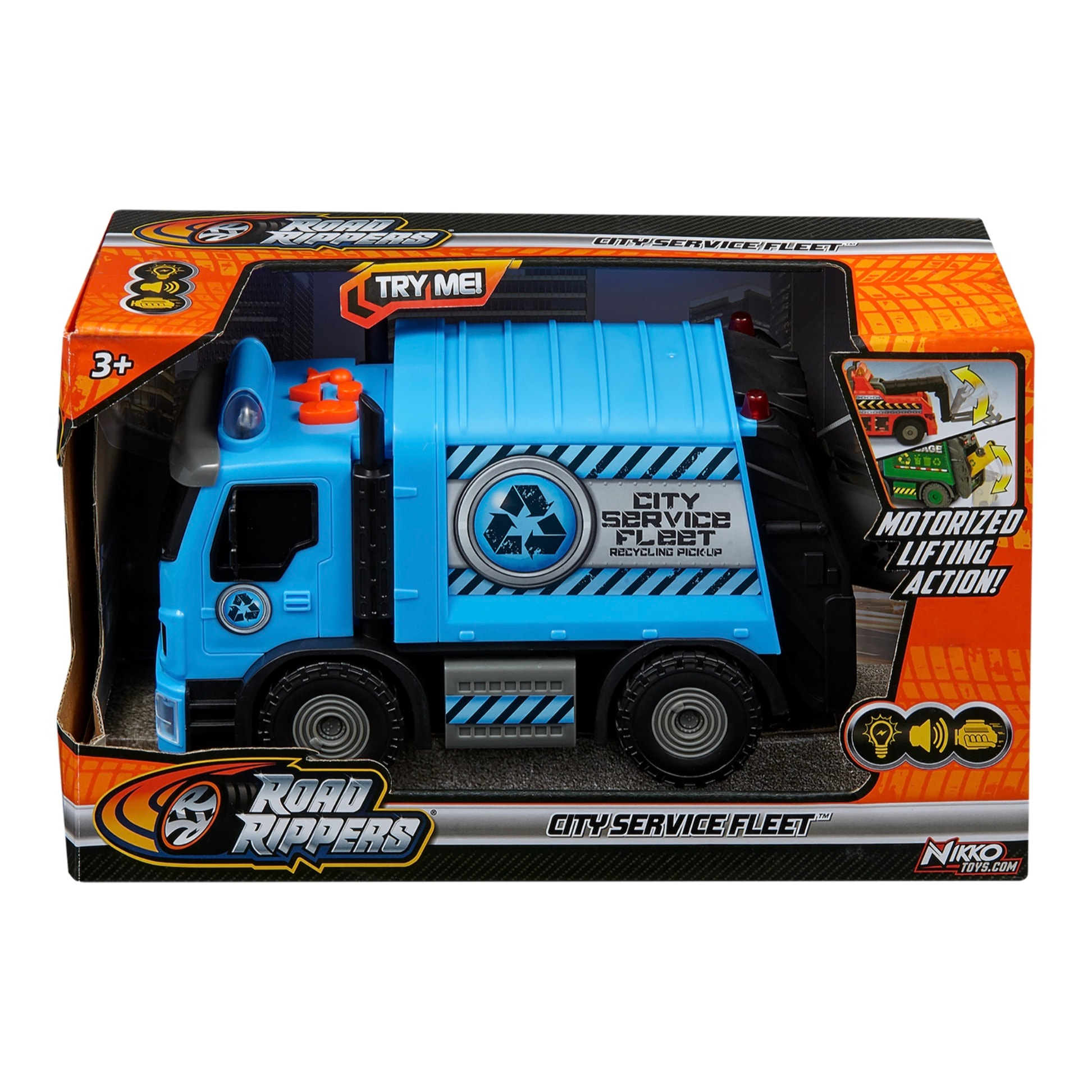 Flotta City Service 28 cm - Camion Raccolta Differenziata
