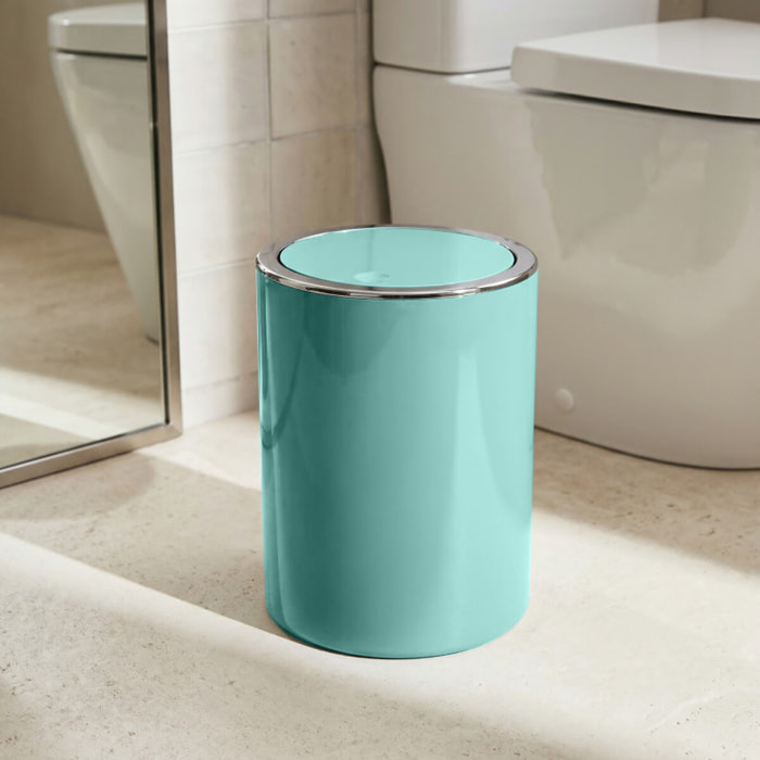 Poubelle à bascule KAMAKA 6L Vert Pastel MSV