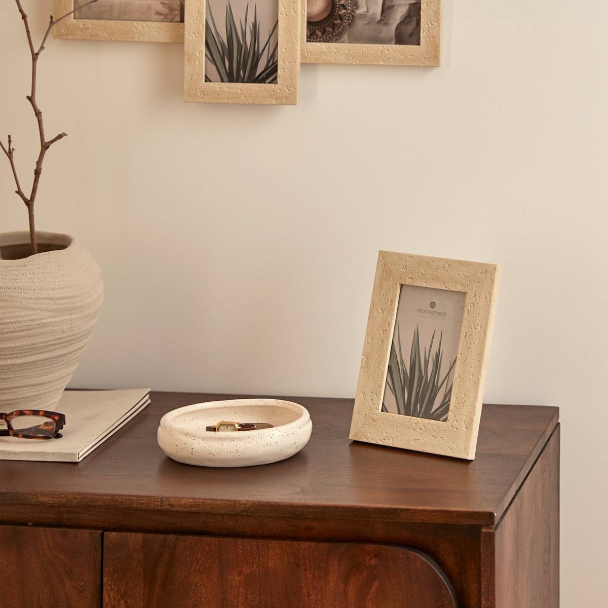 Cadre-photo Anaya beige 16x21cm