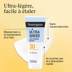 Ultra Sheer SPF 30 - Lait Solaire Invisible Ultra Sheer 200 ml