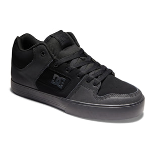 Zapatillas Sneaker DC SHOES Pure mid ADYS400082 BLACK/BLACK/GUM (KKG)