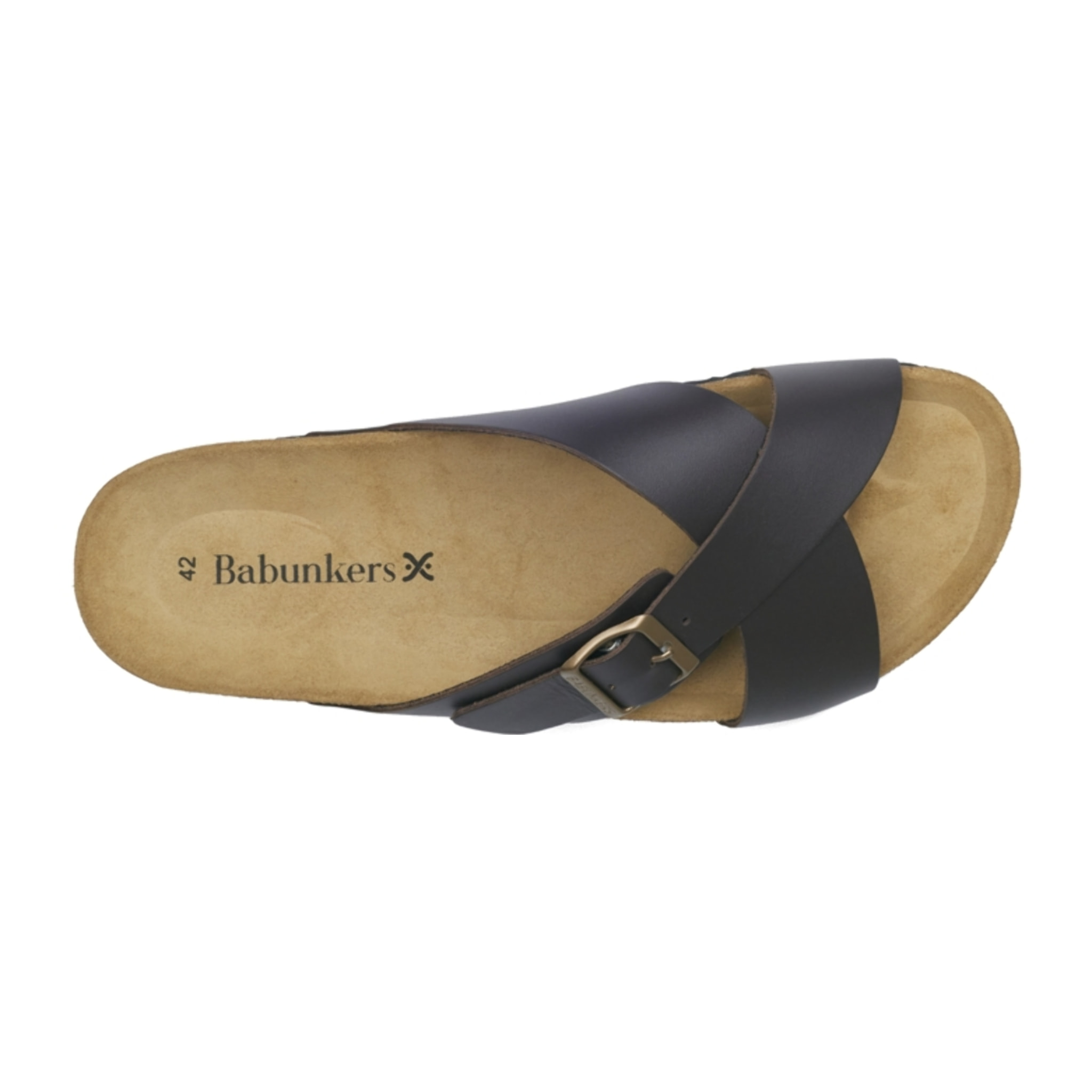 SANDALIA CÁDIZ BABUNKERS MARRON