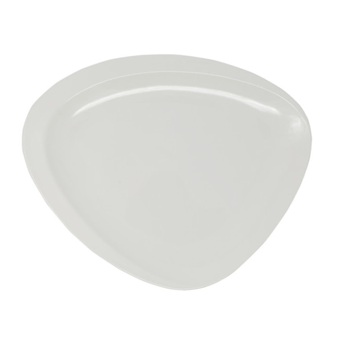Piatto da portata Carrara in porcellana