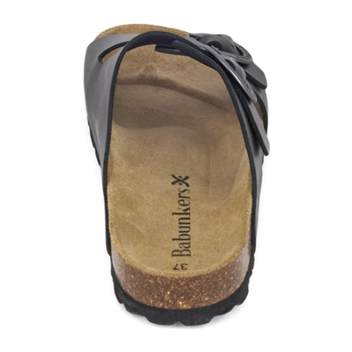 SANDALO IBIZA BABUNKERS NERO