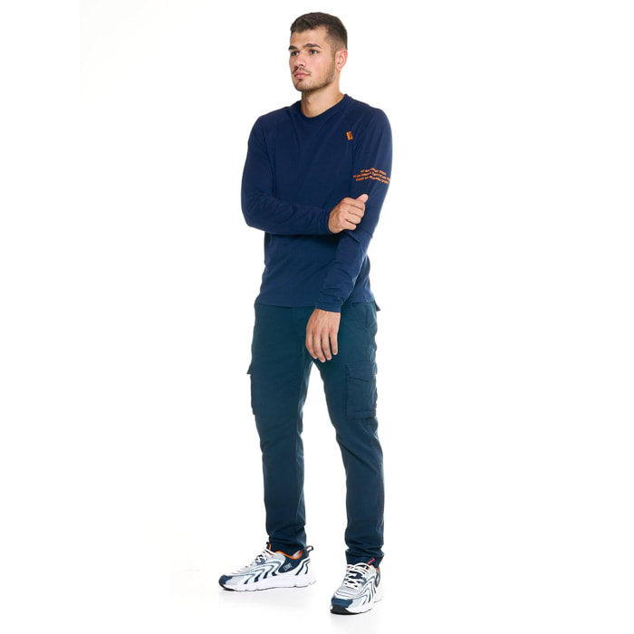 T-shirt Leone uomo con maniche lunghe Shades