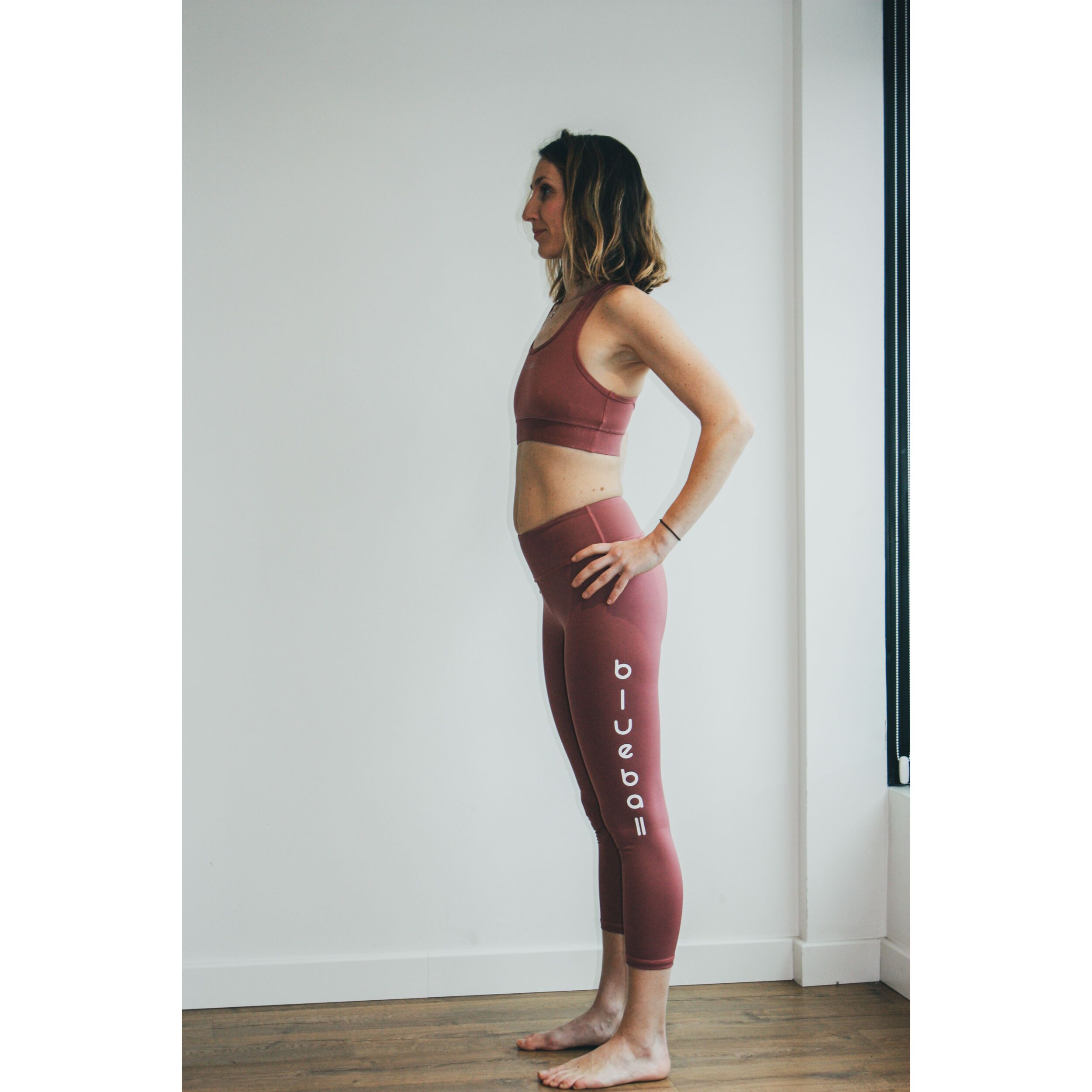 Sujetador deportivo natural para mujer BLUEBALL Naiara - Rosa