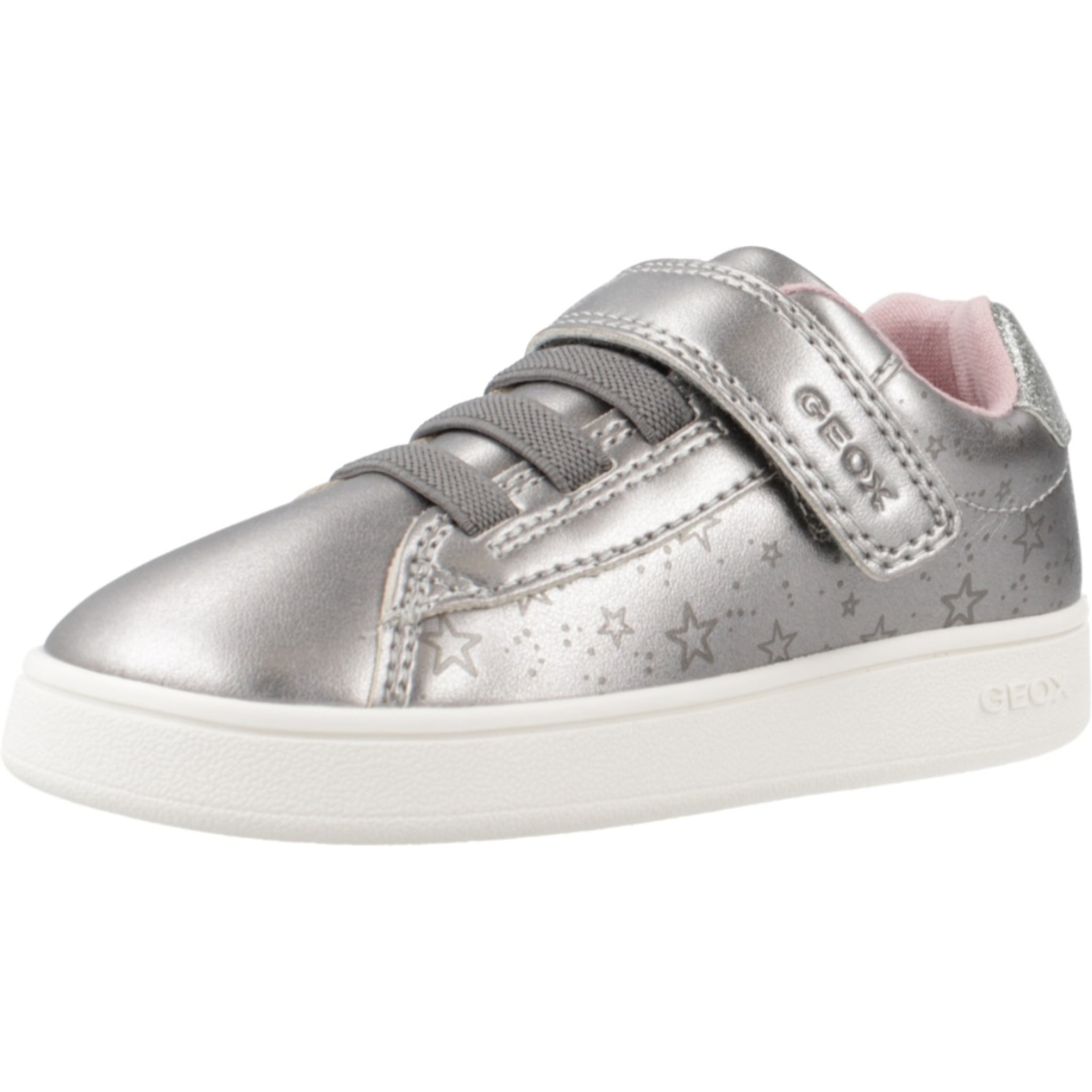 Zapatillas Niña de la marca GEOX  modelo B ECLYPER PLATA