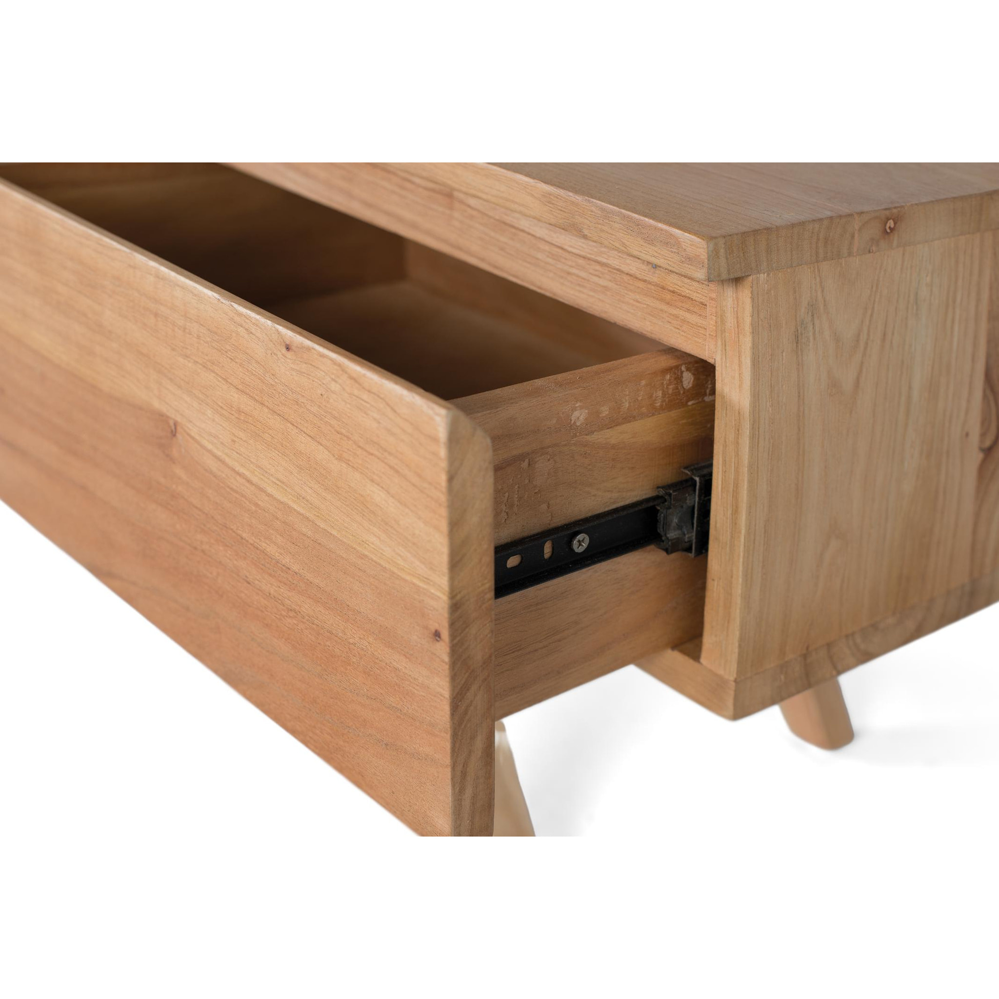 Mueble TV de Madera de Mindi 150 Cm Estilo Nórdico