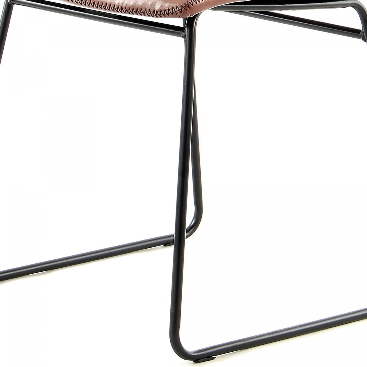 Lot de 2 chaises Bili Partiellement fabriqué à la main