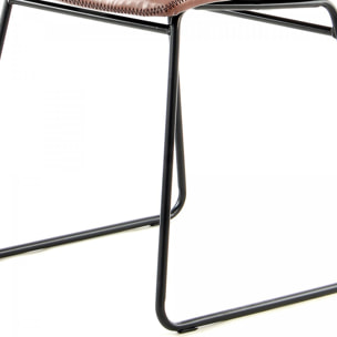 Lot de 2 chaises Bili Partiellement fabriqué à la main