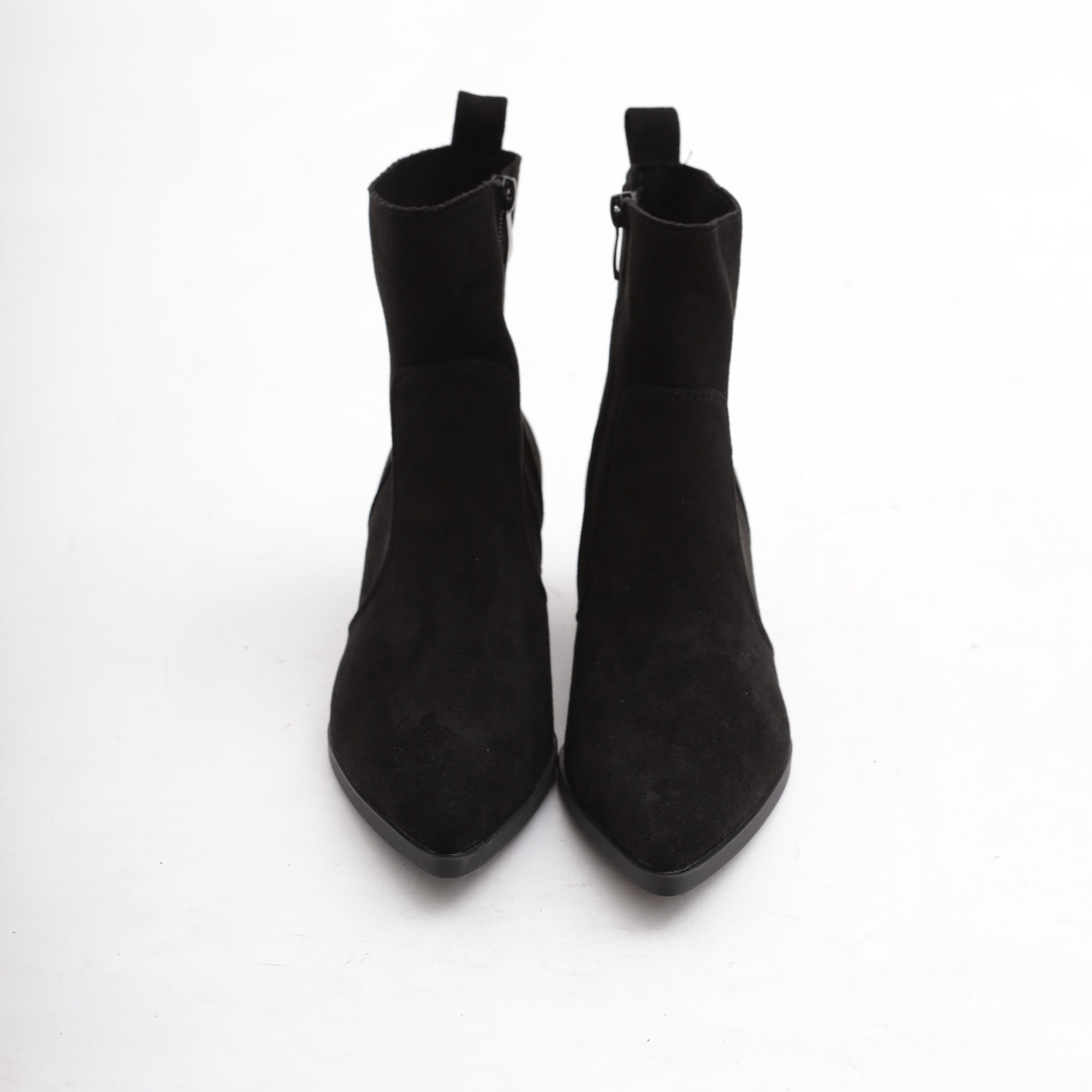 TRONCHETTO TEXANO LISCIO NERO