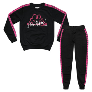 Tuta Ragazza KAPPA Cotone Felpato 8 - 16 Anni