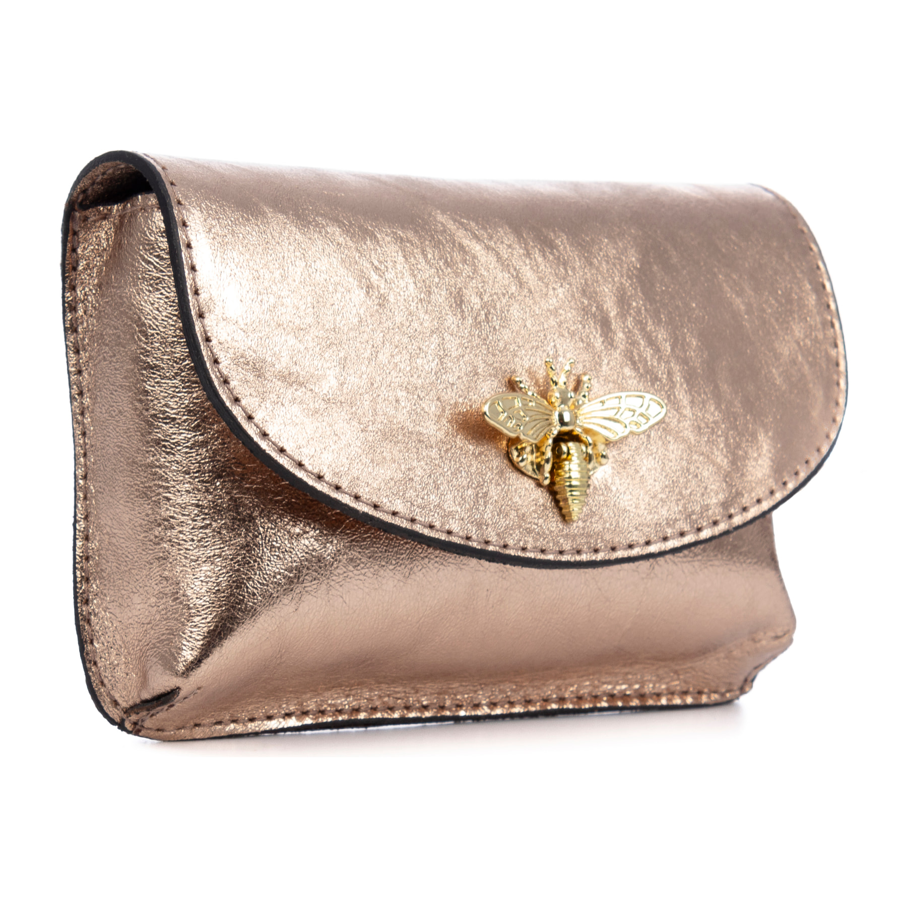 Aquilonia borsa a mano donna. Pelle autentica finitura camoscio lucido.